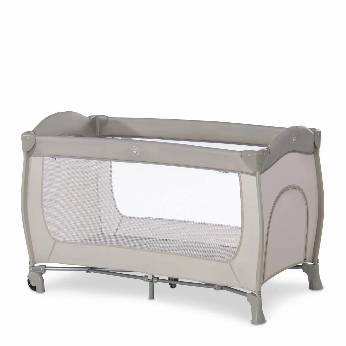 Hauck Sleep N Play Go Plus Foldable Travel Bed and Playpen With Mattress, Beige