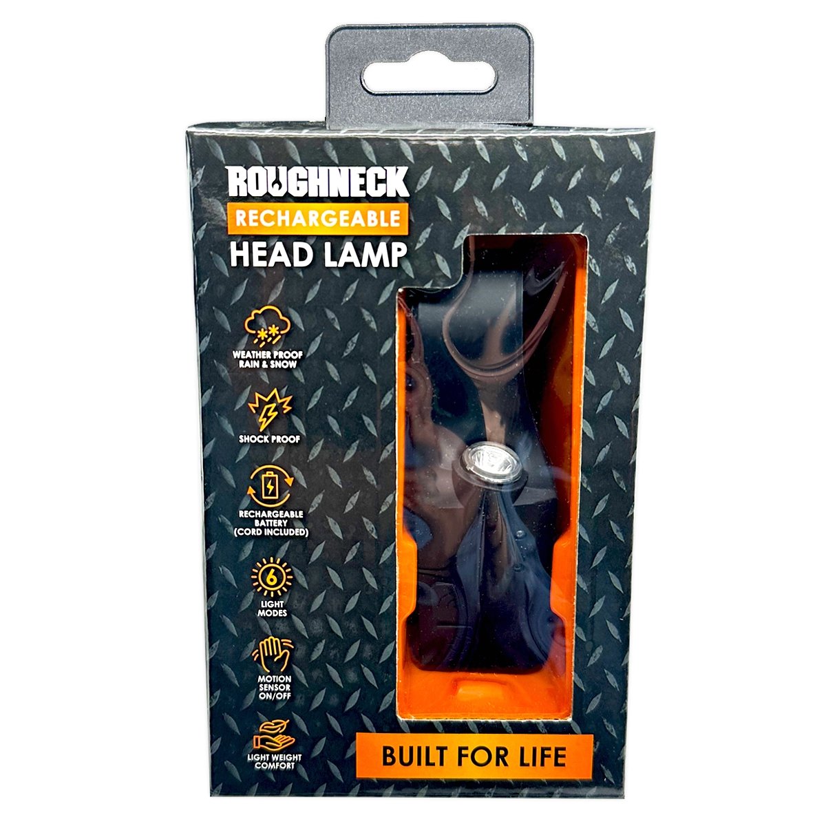 Headlamp Flashlight with Motion Sensor - 4 Pieces Per Retail Ready Display 41671