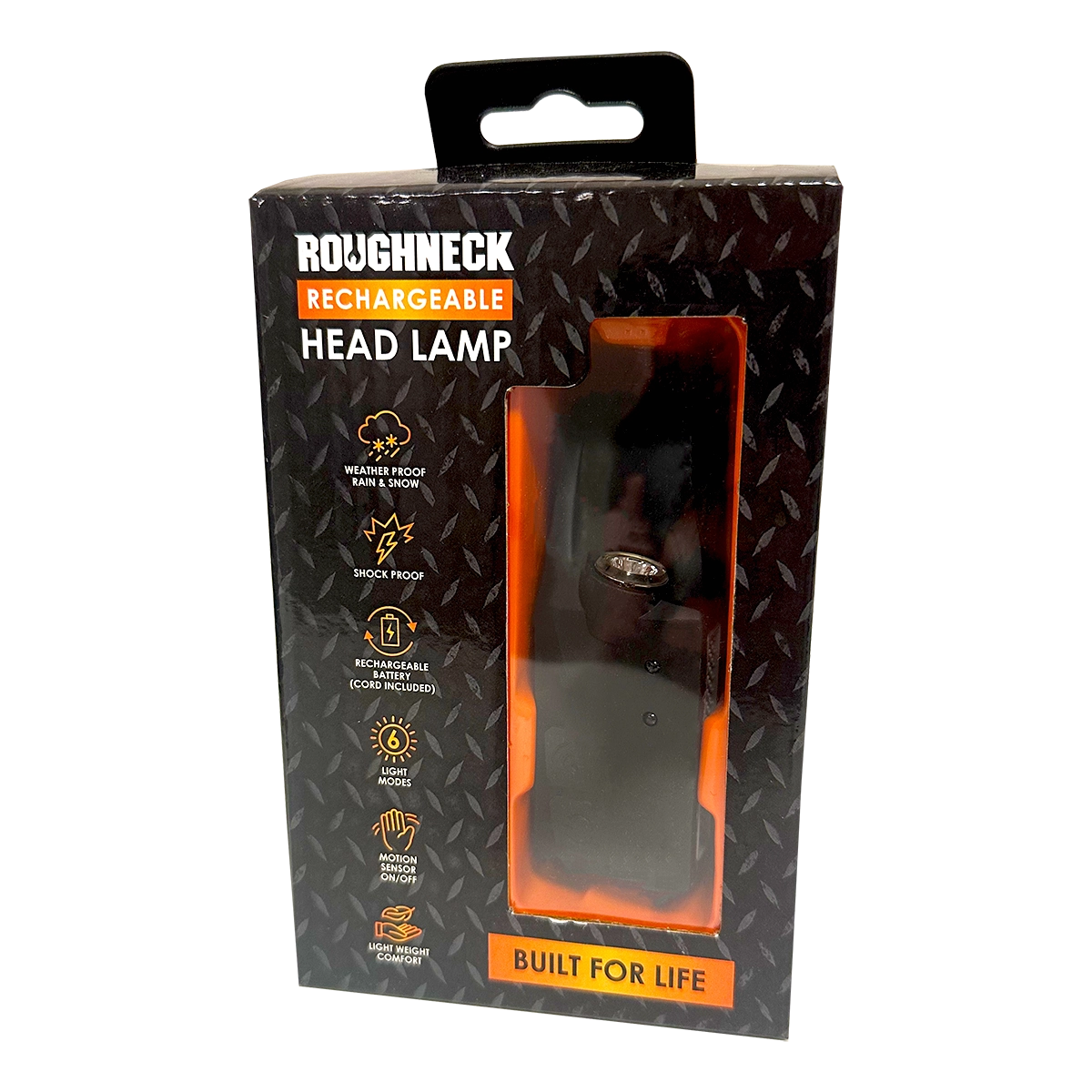 Headlamp Flashlight with Motion Sensor - 6 Pieces Per Retail Ready Display 23977