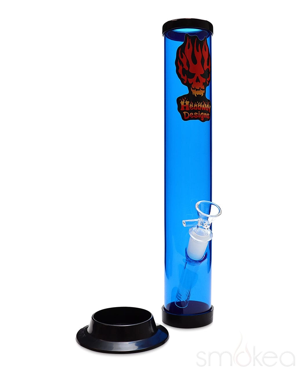 Headway 12" Glass on Glass Straight Acrylic Bong