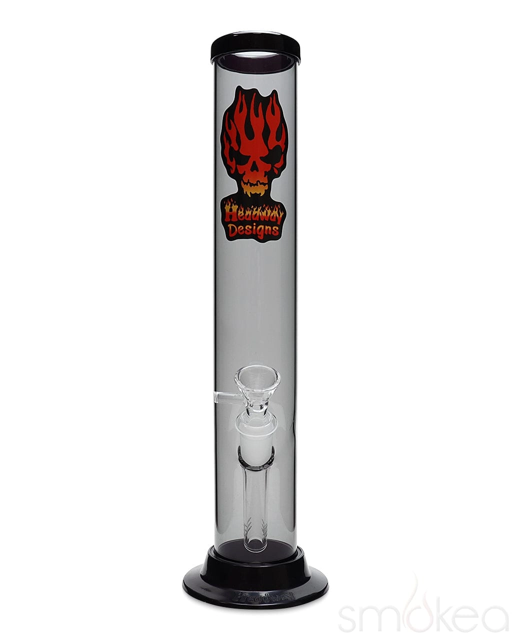 Headway 12" Glass on Glass Straight Acrylic Bong