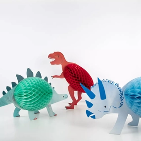 Honeycomb Dinosaur Decorations