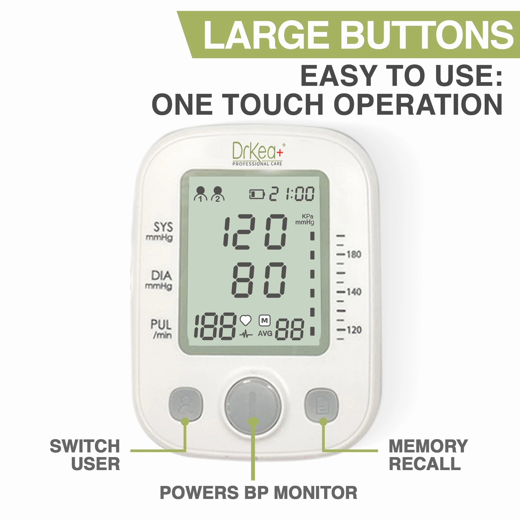 K200i Upper Arm Blood Pressure Monitor