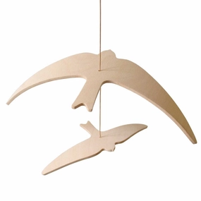 Kano Birds Wooden Mobile