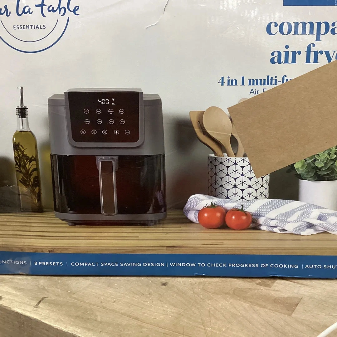 Kitchen Essentials 5qt Air Fryer - Cool Gray (See Description)