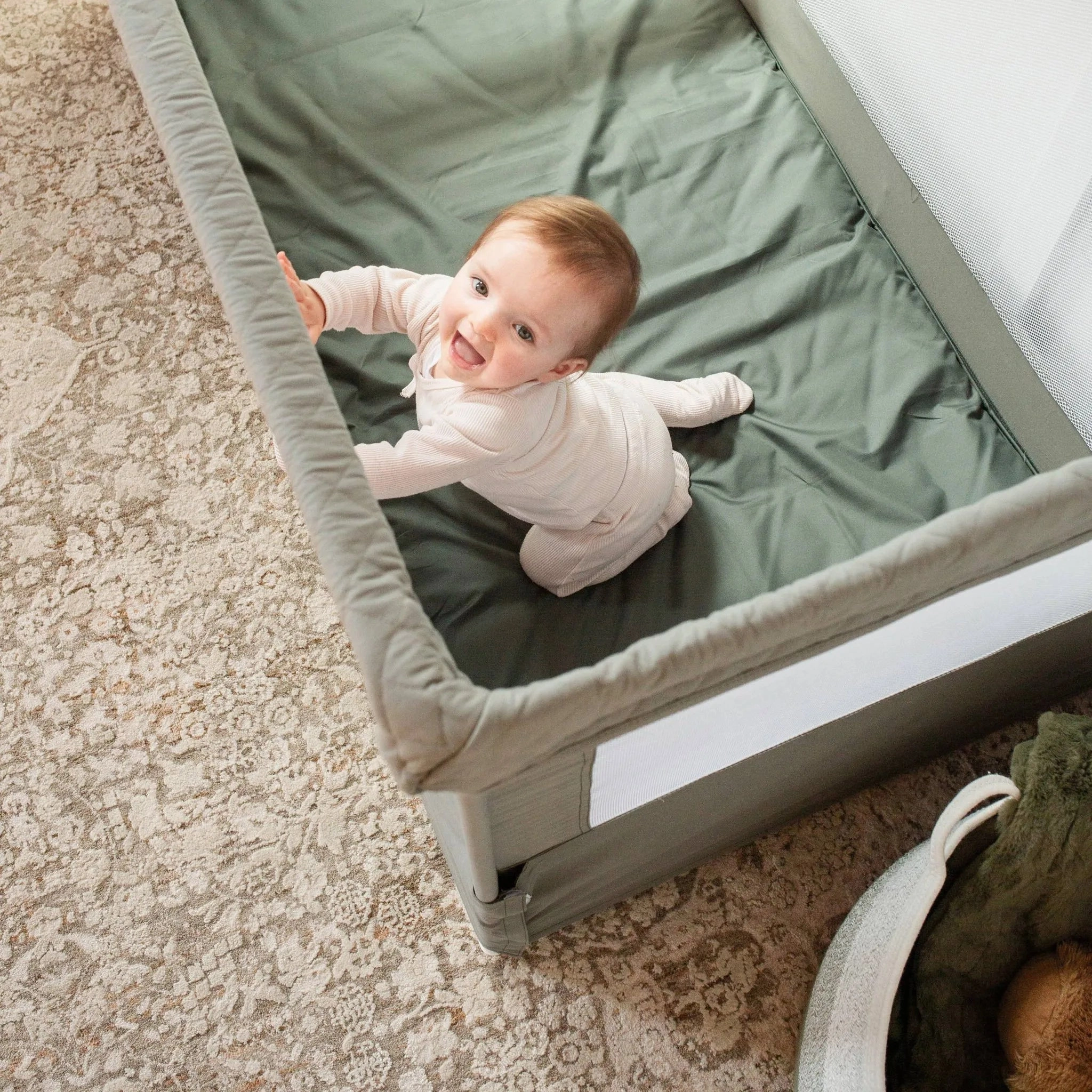 Lunaire Organic Crib - Sage
