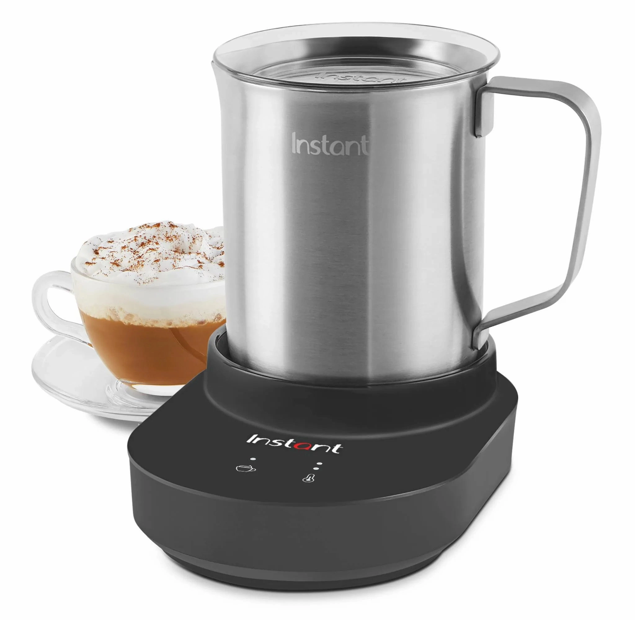 Magic Cup 9-in-1 Frother with 17oz Stainless Steel Cup (See Description)