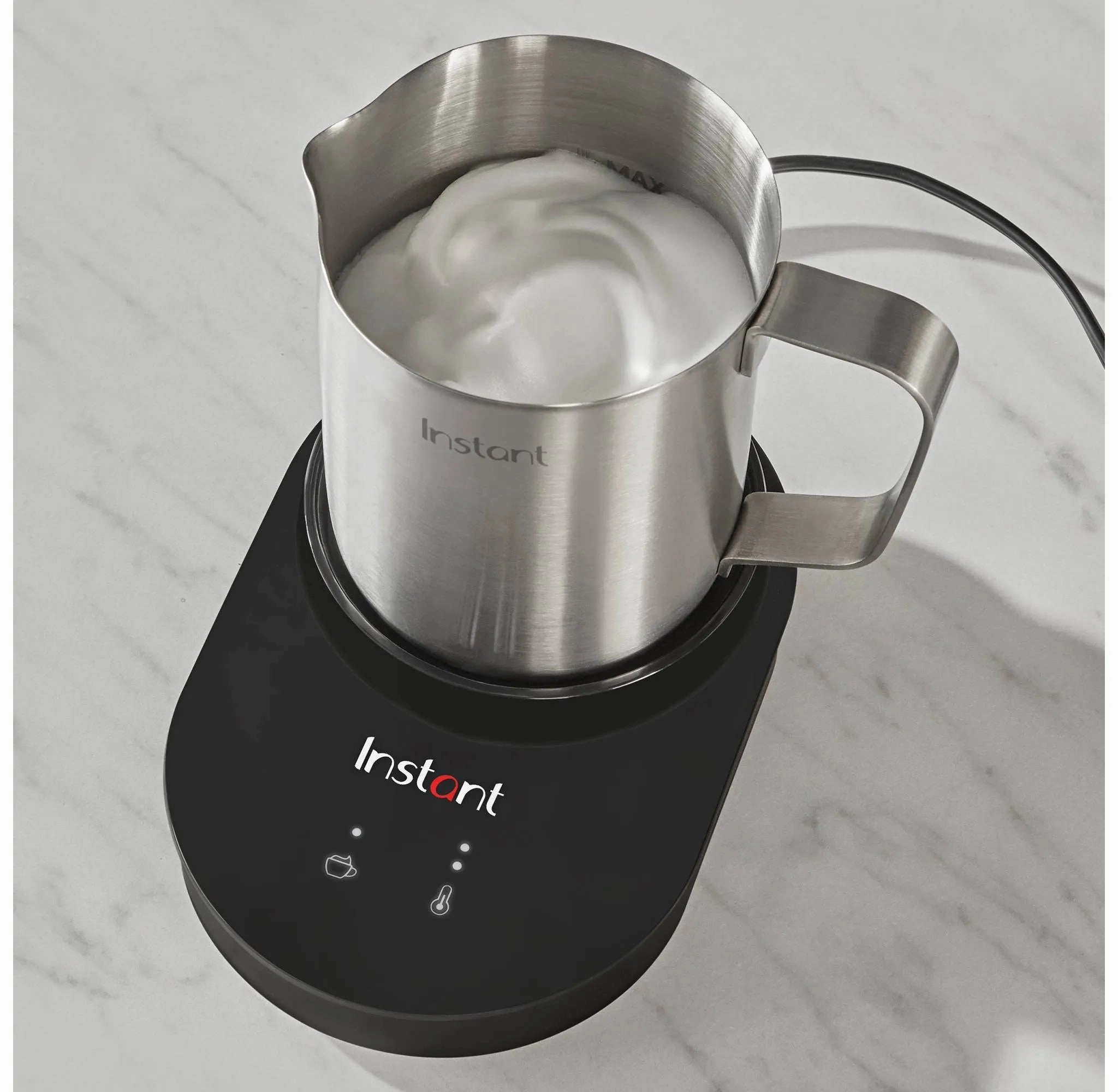 Magic Cup 9-in-1 Frother with 17oz Stainless Steel Cup (See Description)