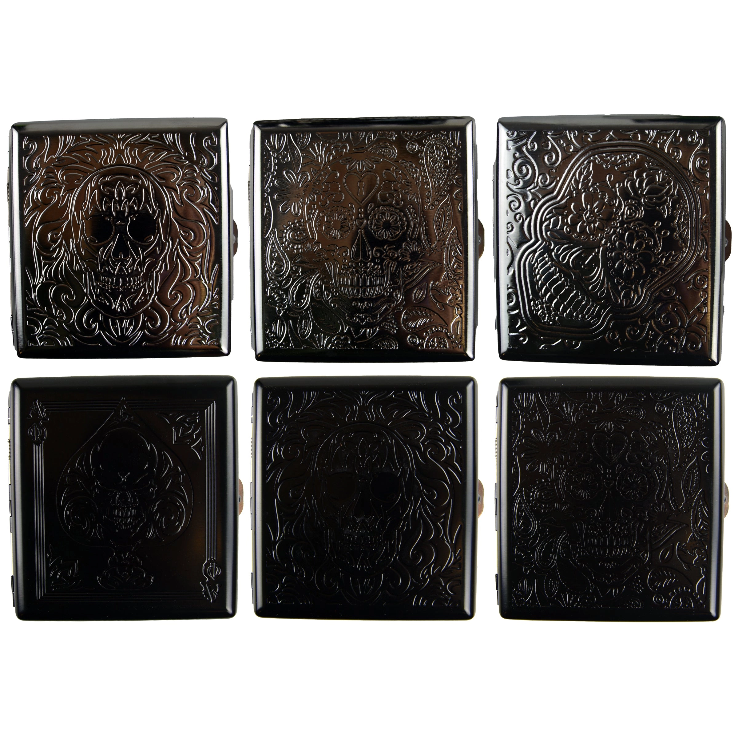 Metal Cigarette Box with Tools - 6 Pieces Per Retail Ready Display 22649
