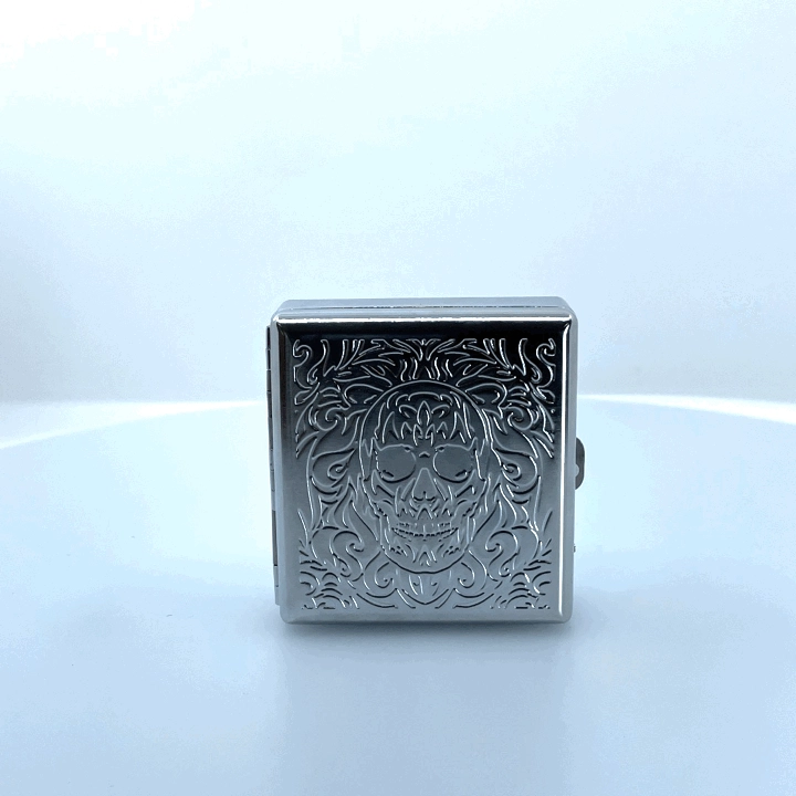 Metal Cigarette Box with Tools - 6 Pieces Per Retail Ready Display 22649