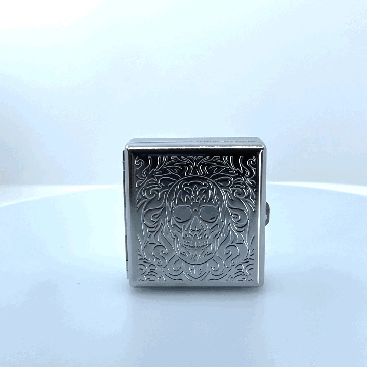 Metal Cigarette Box with Tools - 6 Pieces Per Retail Ready Display 22649