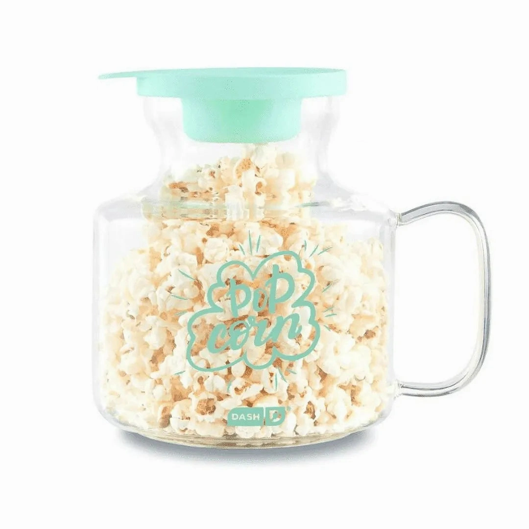 Microwave Popcorn Popper - Aqua