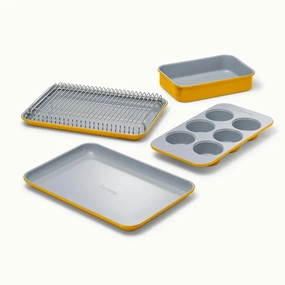 Mini Bakeware Set With Storage - Marigold