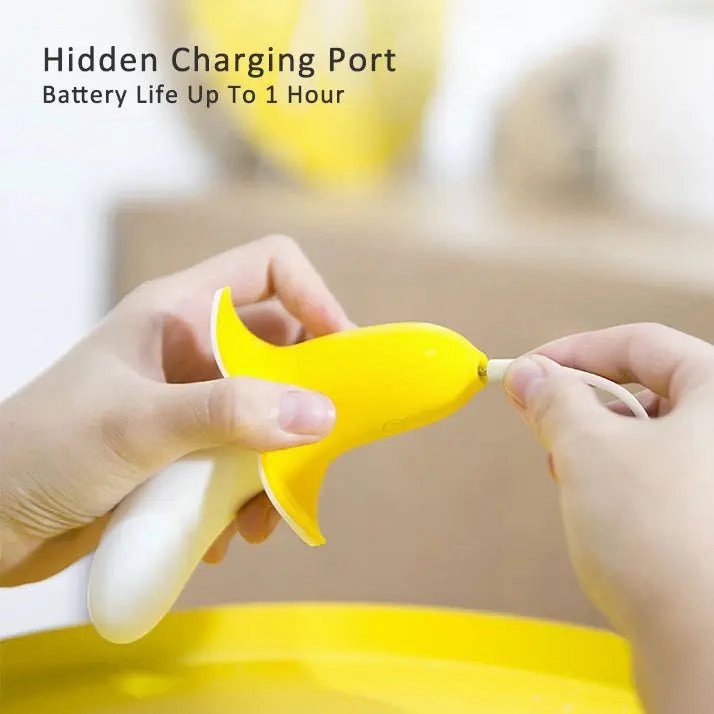 Mini Banana Vibrator for Women - Quusvik 10-Speed Vibration, Compact Size