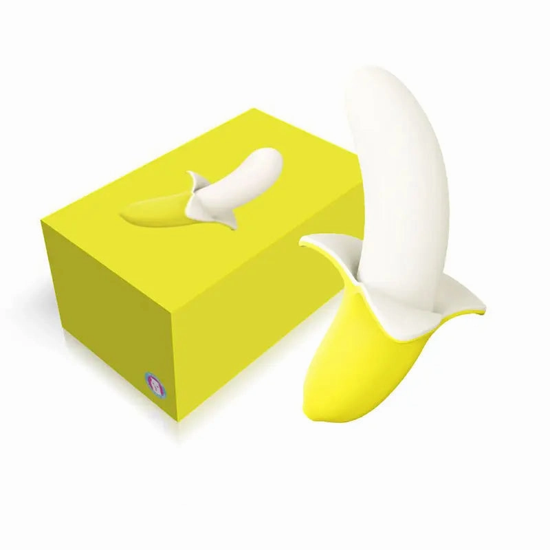 Mini Banana Vibrator for Women - Quusvik 10-Speed Vibration, Compact Size