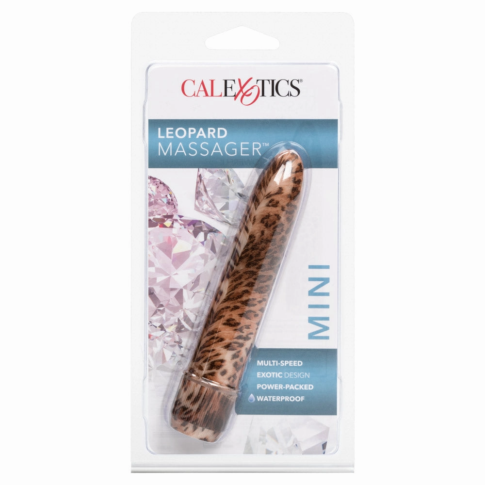 Mini Vibrating Leopard Massager