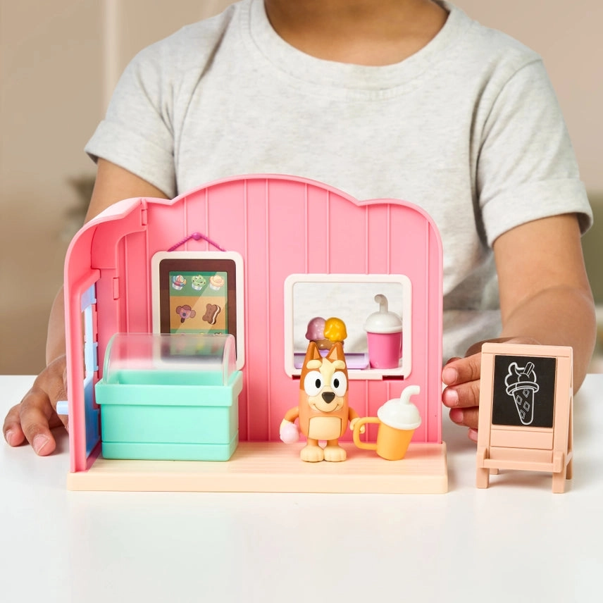 Moose Toys Bluey Mini Playset - Ice Cream Shop