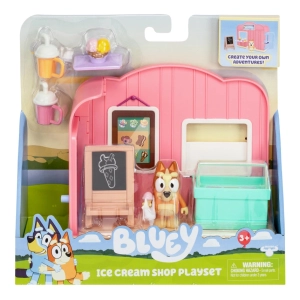 Moose Toys Bluey Mini Playset - Ice Cream Shop