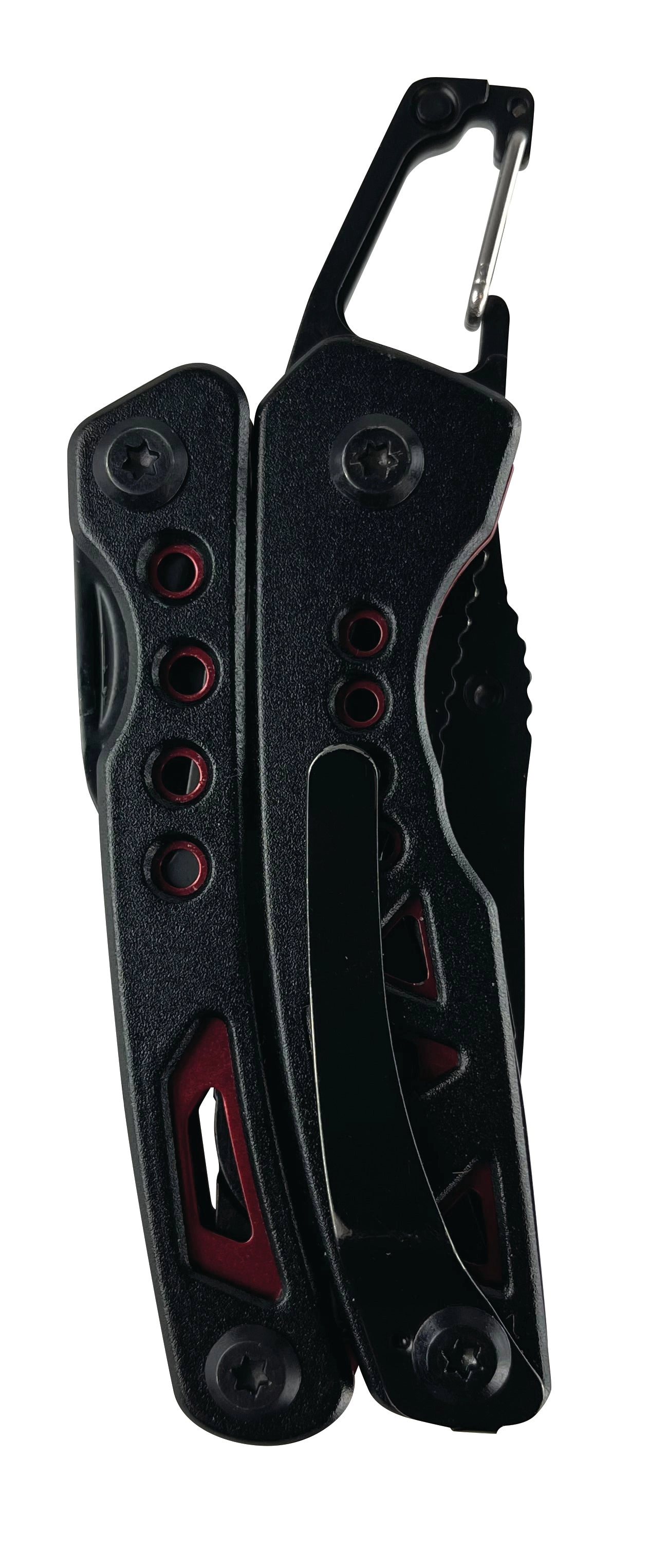 Multi-Tool 4-In-1 with Carabiner - 6 Pieces Per Retail Ready Display 23225