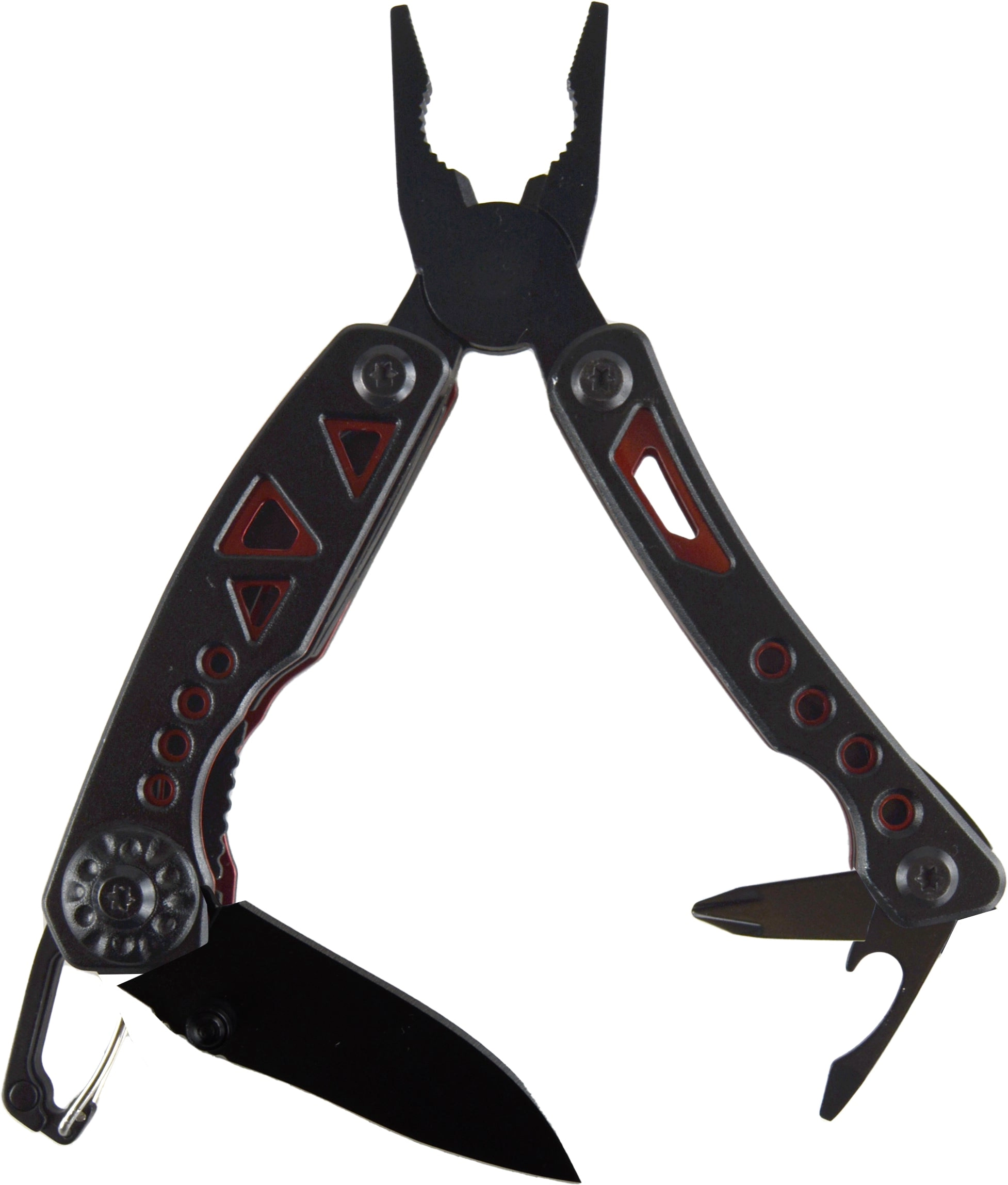 Multi-Tool 4-In-1 with Carabiner - 6 Pieces Per Retail Ready Display 23225