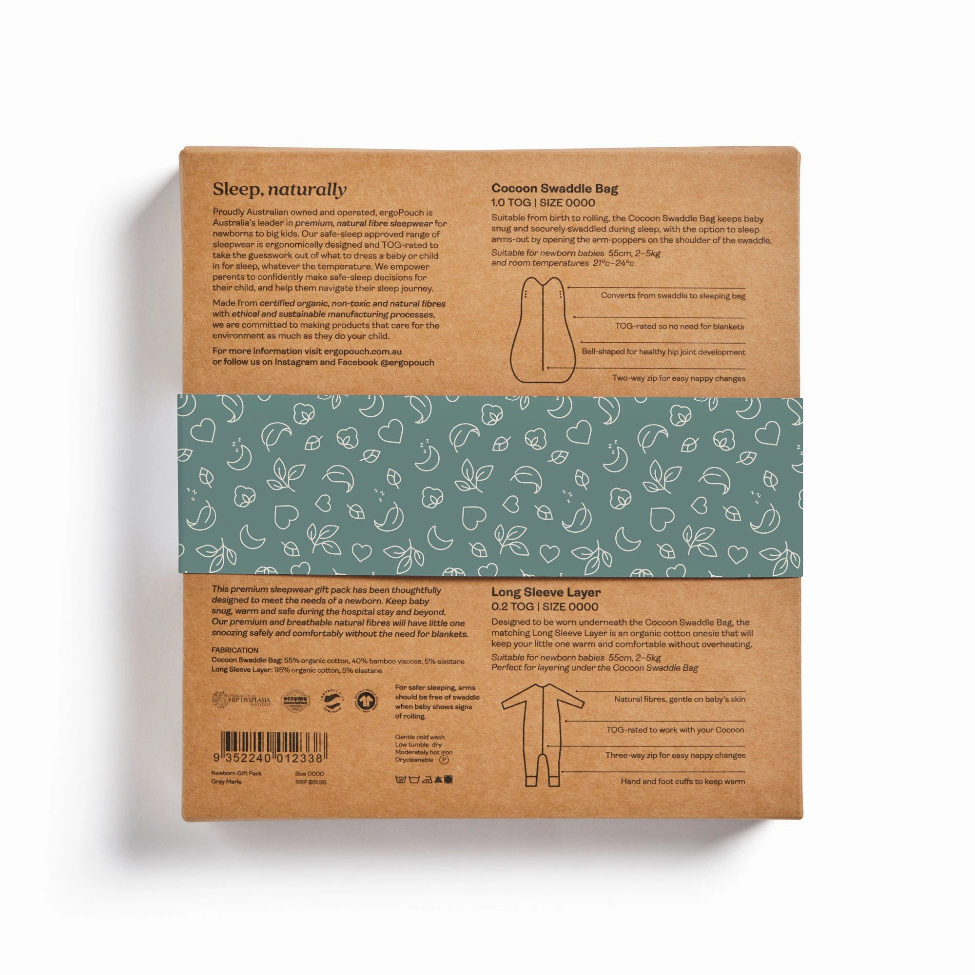 Newborn Gift Pack - Grey Marle