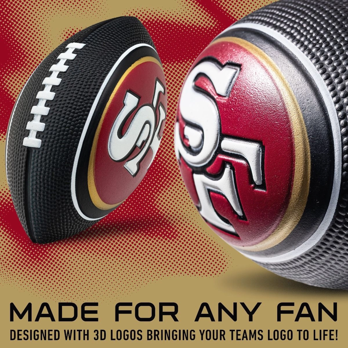 NFL Air Tech Mini Football 49ERs