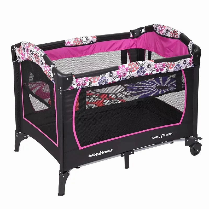 Nursery Center® Playard, Floral Garden