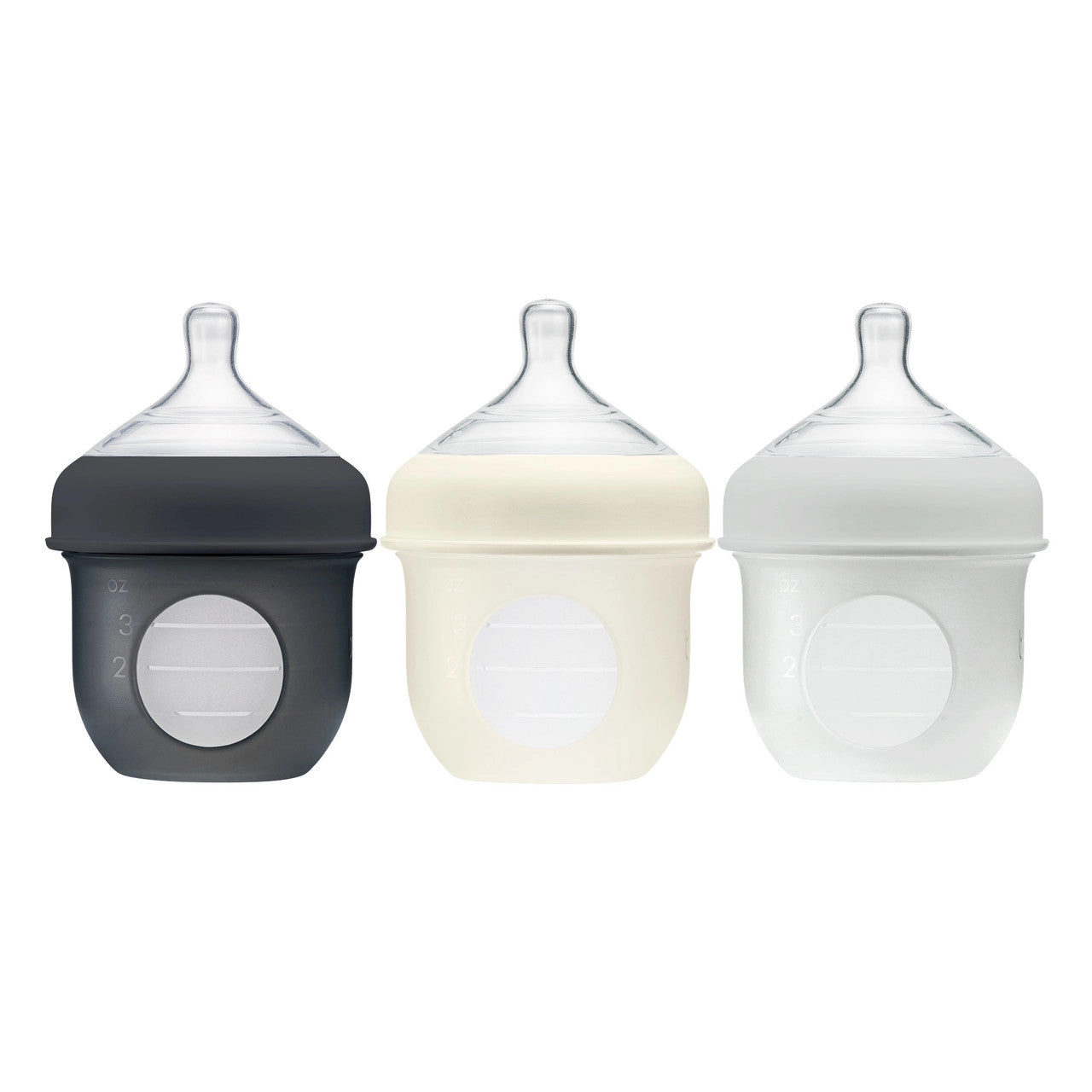 NURSH Silicone Pouch Bottle - 4oz - 3pk