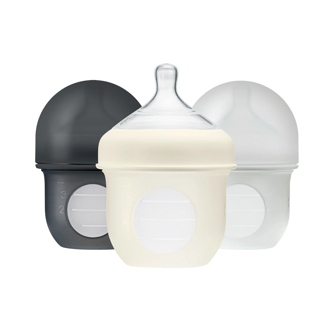 NURSH Silicone Pouch Bottle - 4oz - 3pk