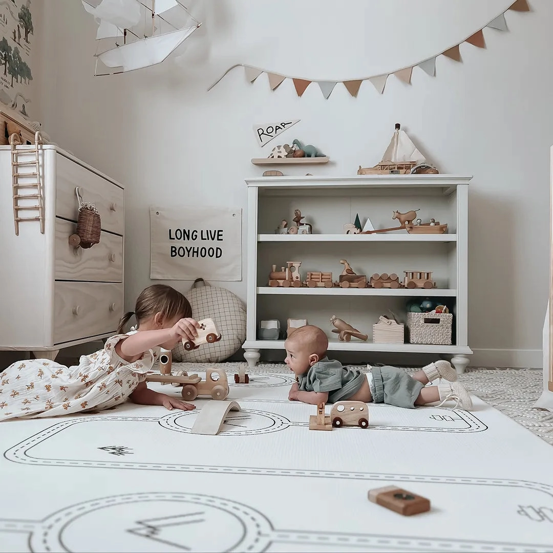 Ofie Reversible Play Mat - Boho Town   Country Road Nordic (See Description)