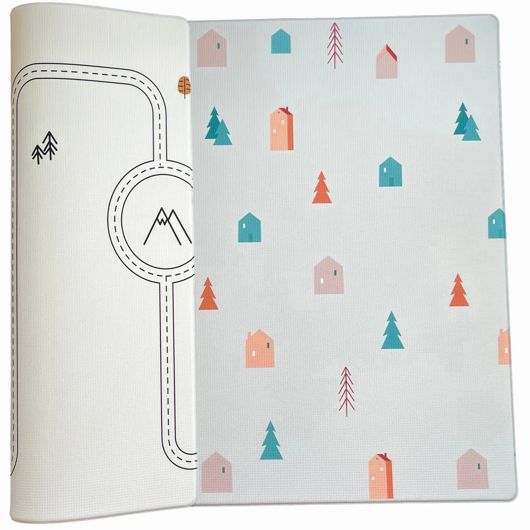 Ofie Reversible Play Mat - Boho Town   Country Road Nordic (See Description)
