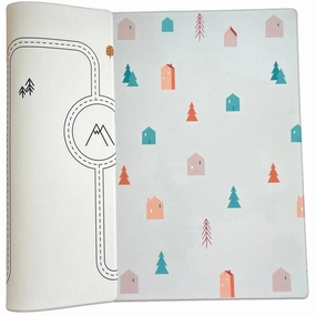 Ofie Reversible Play Mat - Boho Town   Country Road Nordic (See Description)
