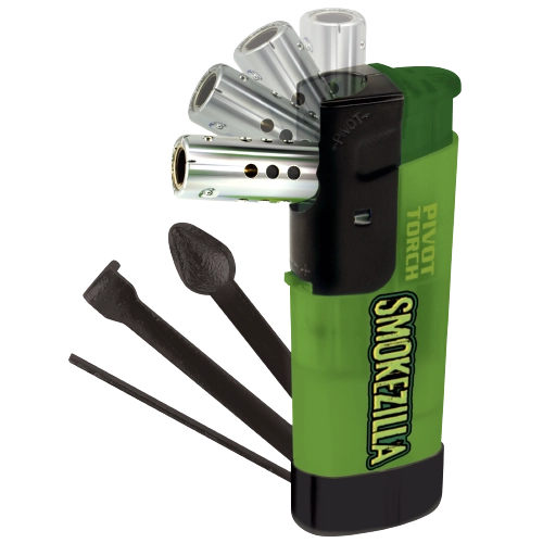 Pivot Head Torch Lighter with Tools - 12 Pieces Per Retail Ready Display 21746