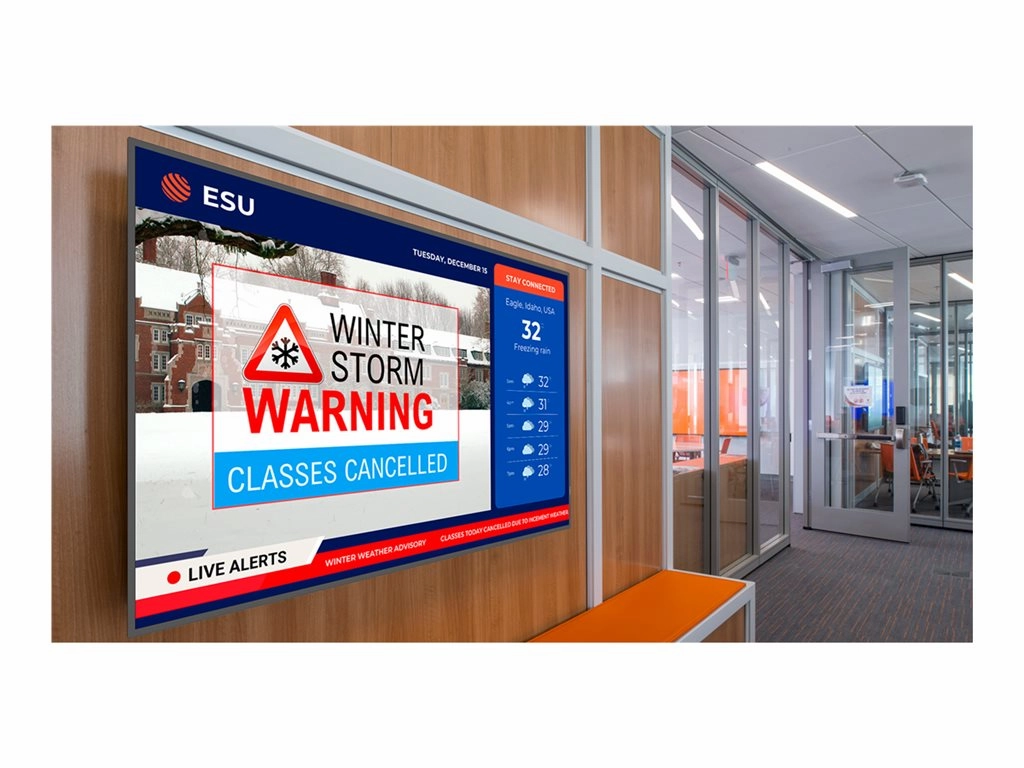 Planar SLP43 - 43 Diagonal Class Simplicity P Series LED-backlit LCD display - digital signage - Android - 4K UHD (2160p) 3840 998-3925-00