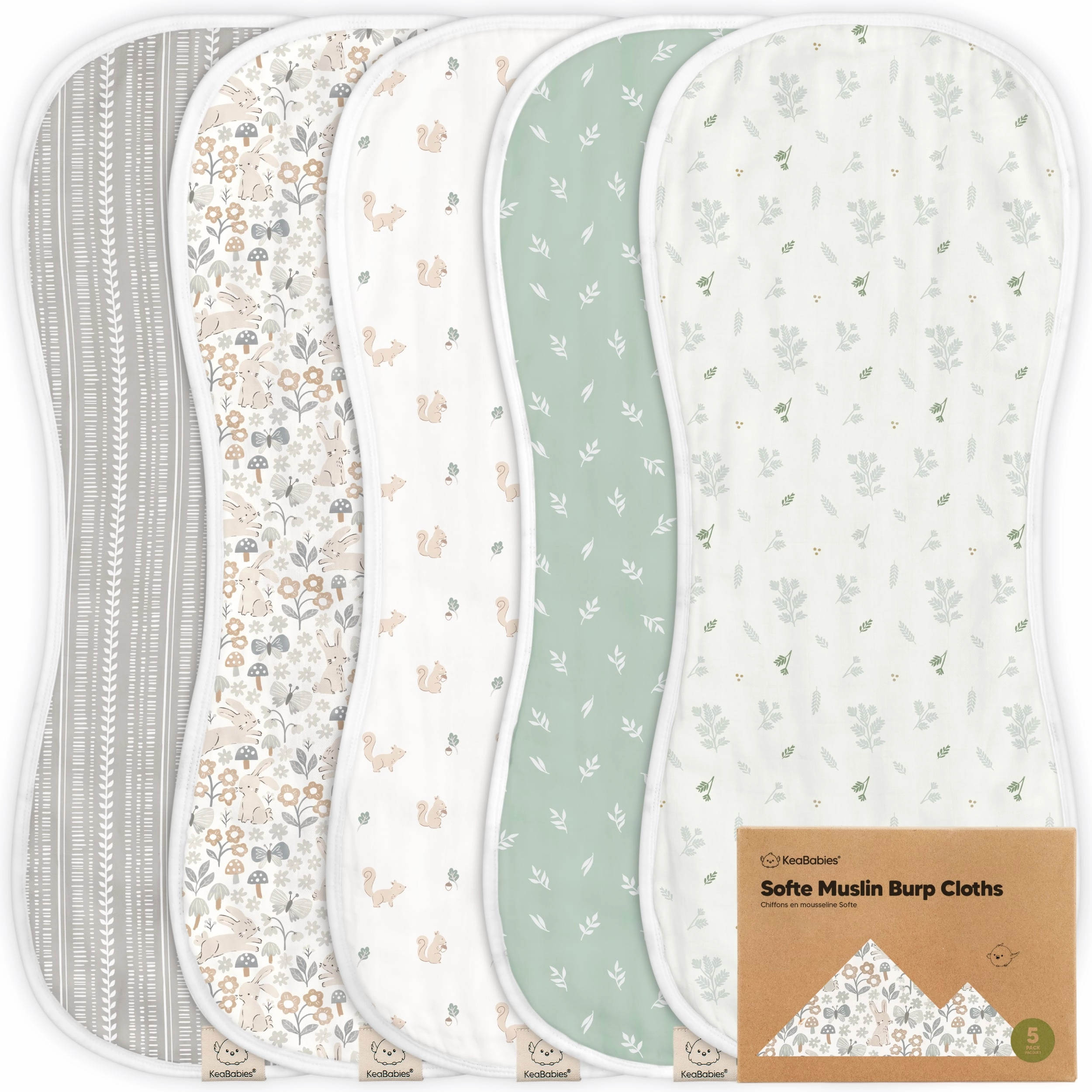 Softe Muslin Baby Burp Cloth