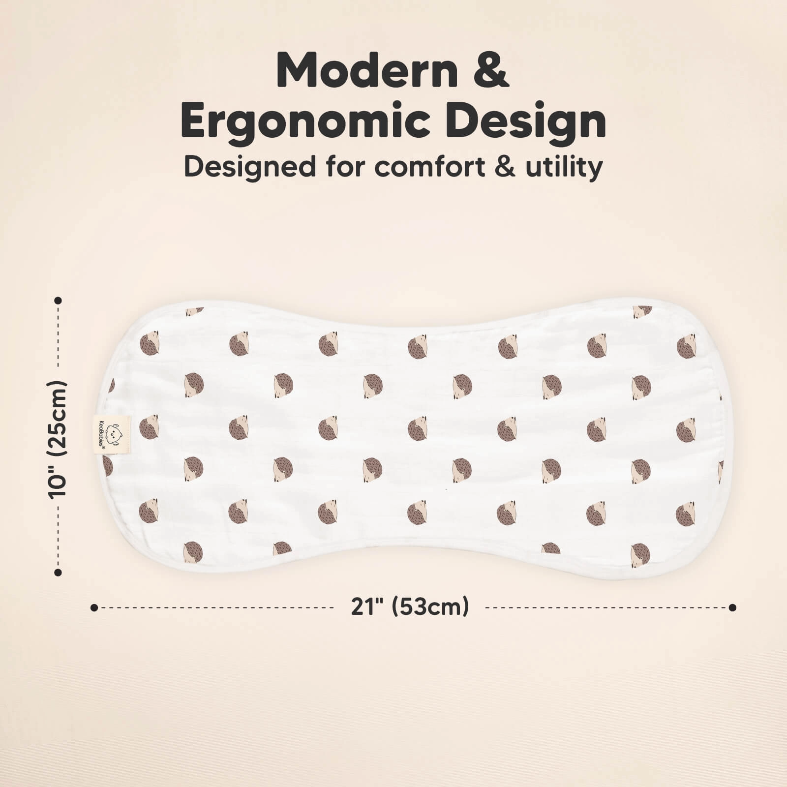 Softe Muslin Baby Burp Cloth (KeaFriends)