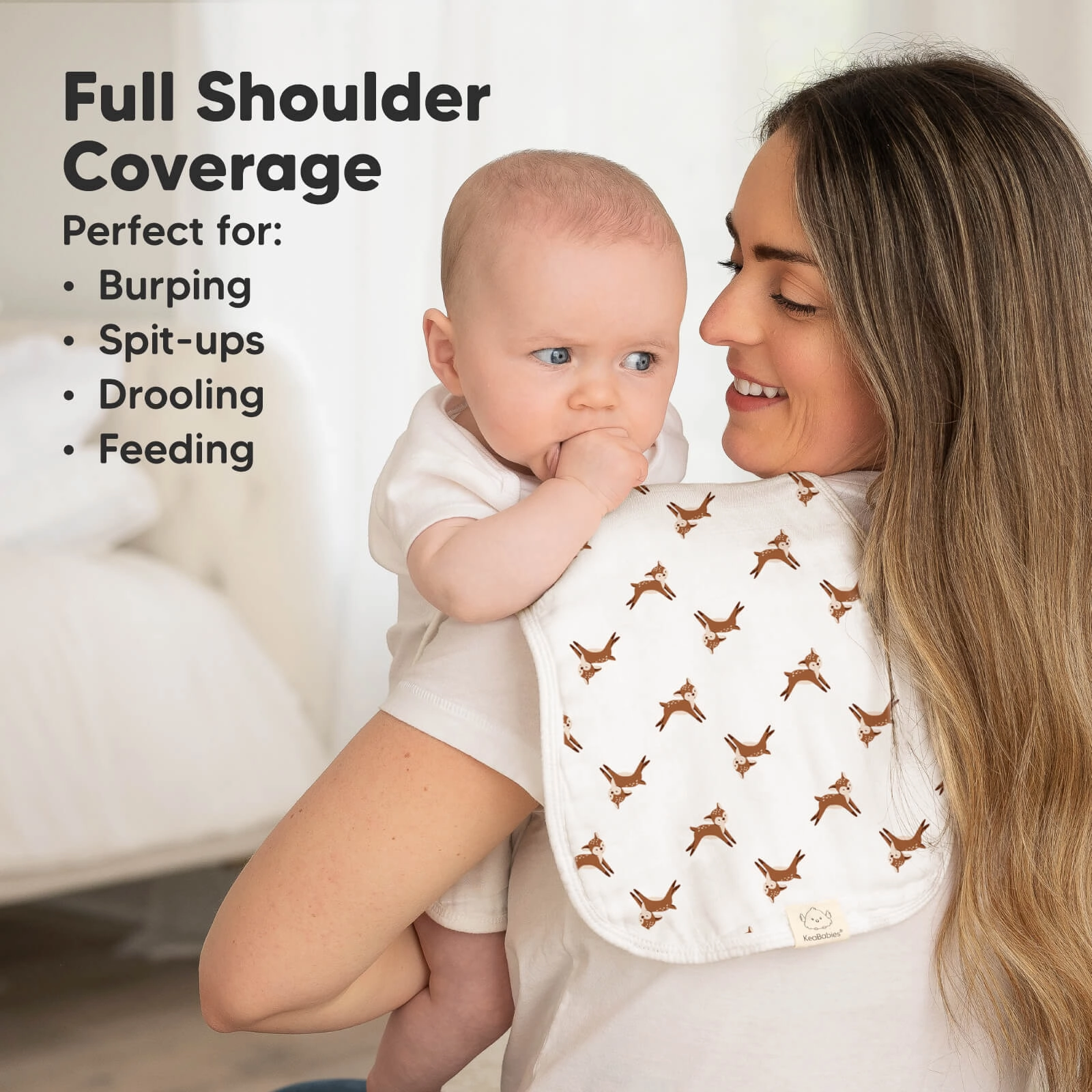 Softe Muslin Baby Burp Cloth (KeaFriends)