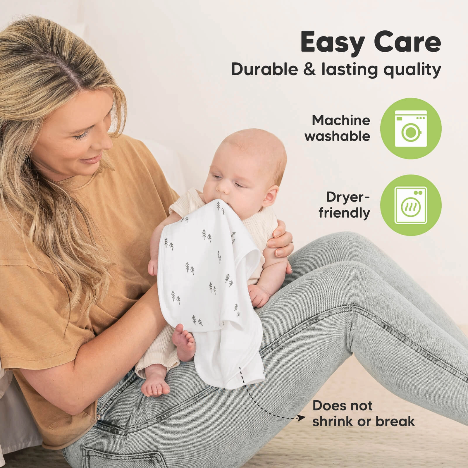 Softe Muslin Baby Burp Cloth (Nordic)
