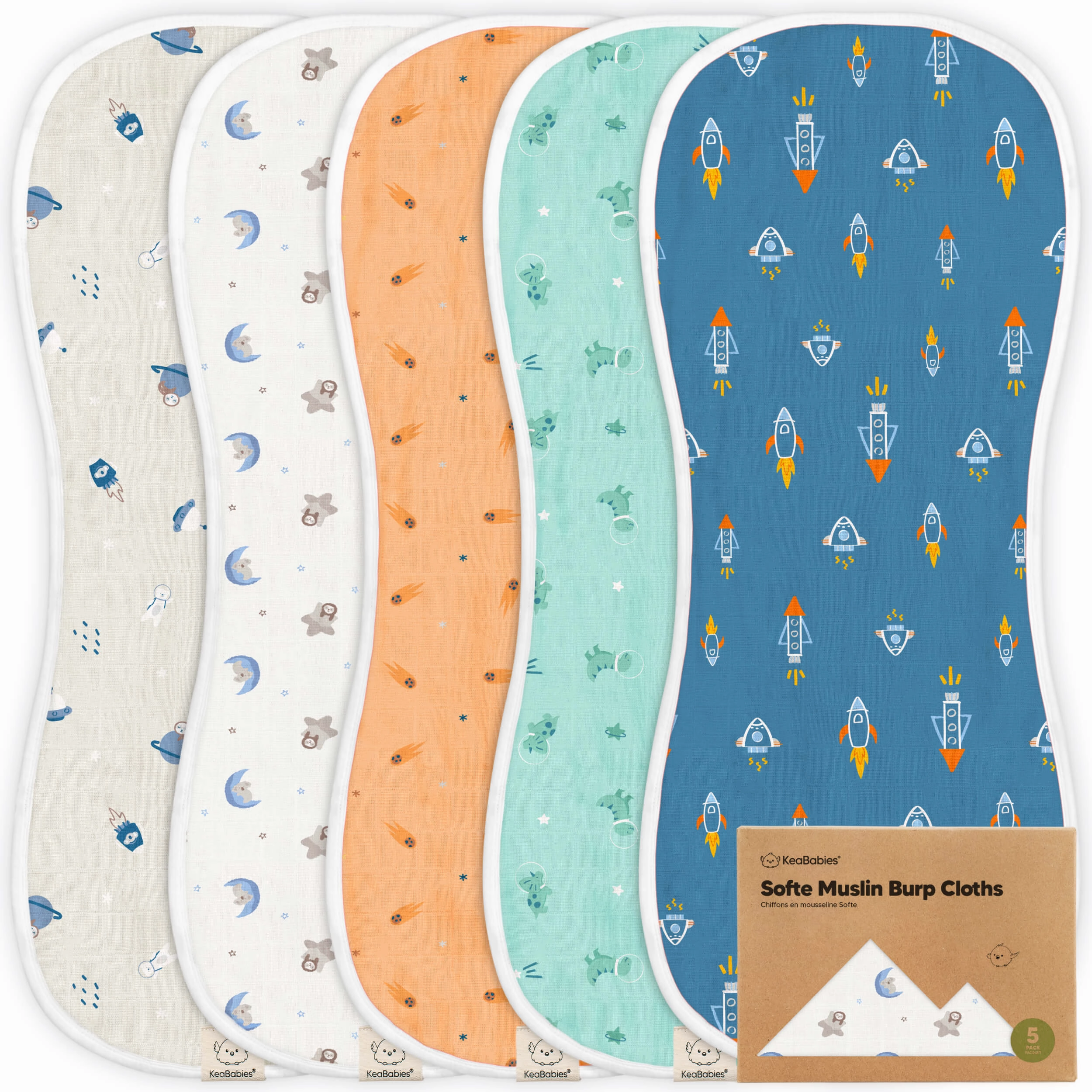 Softe Muslin Baby Burp Cloth