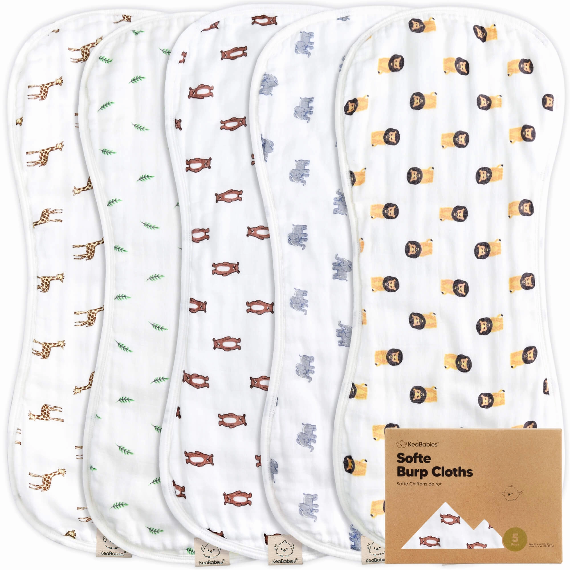 Softe Muslin Baby Burp Cloth