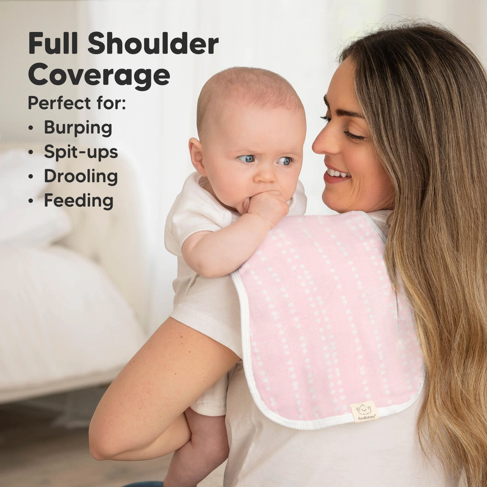 Softe Muslin Baby Burp Cloth (Sweet Charm)