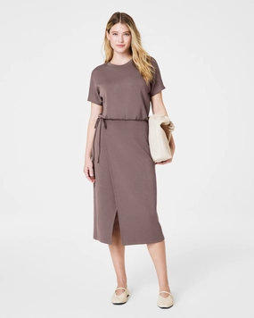 SPANX® AirEssentials Midi Wrap Dress