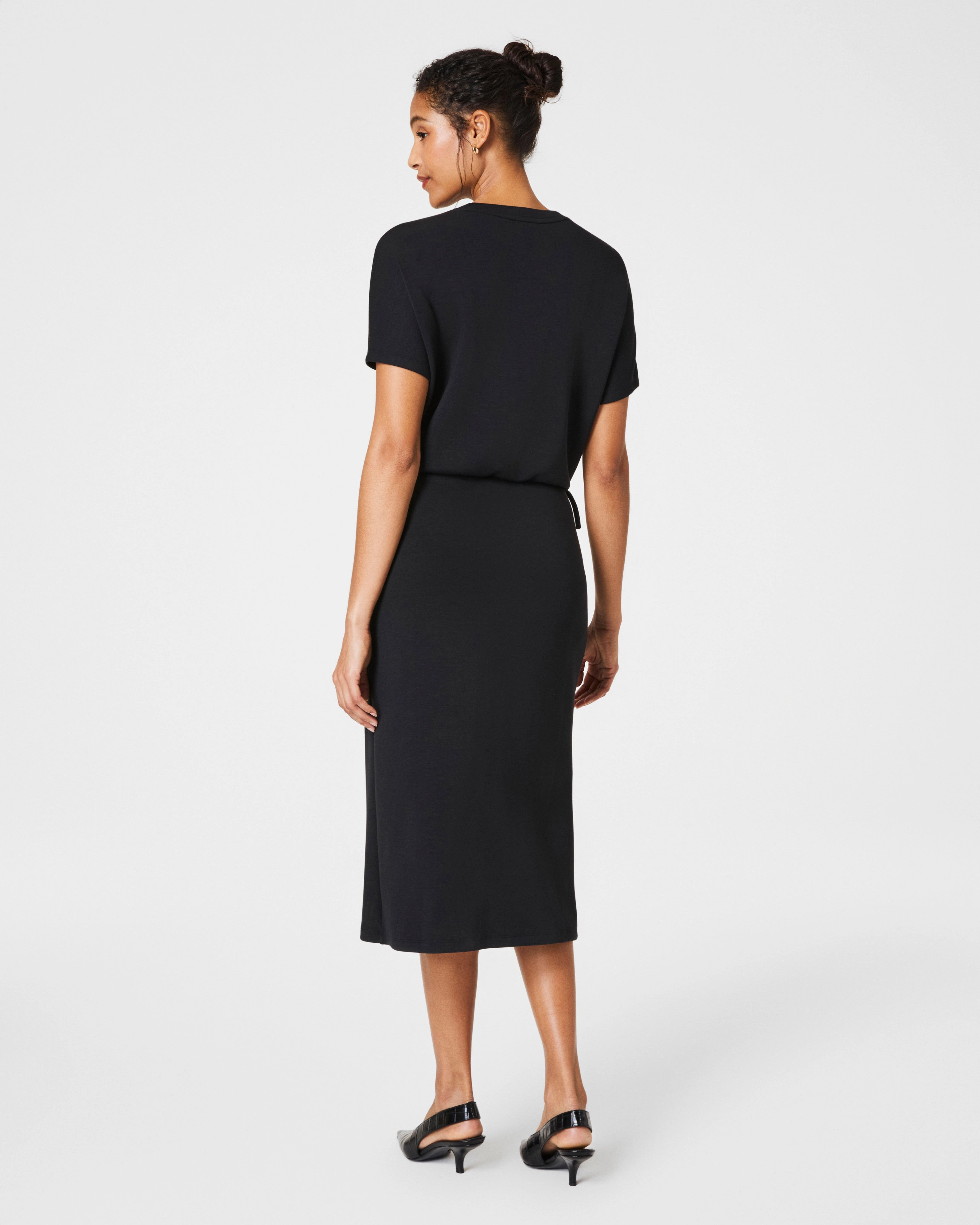 SPANX® AirEssentials Midi Wrap Dress