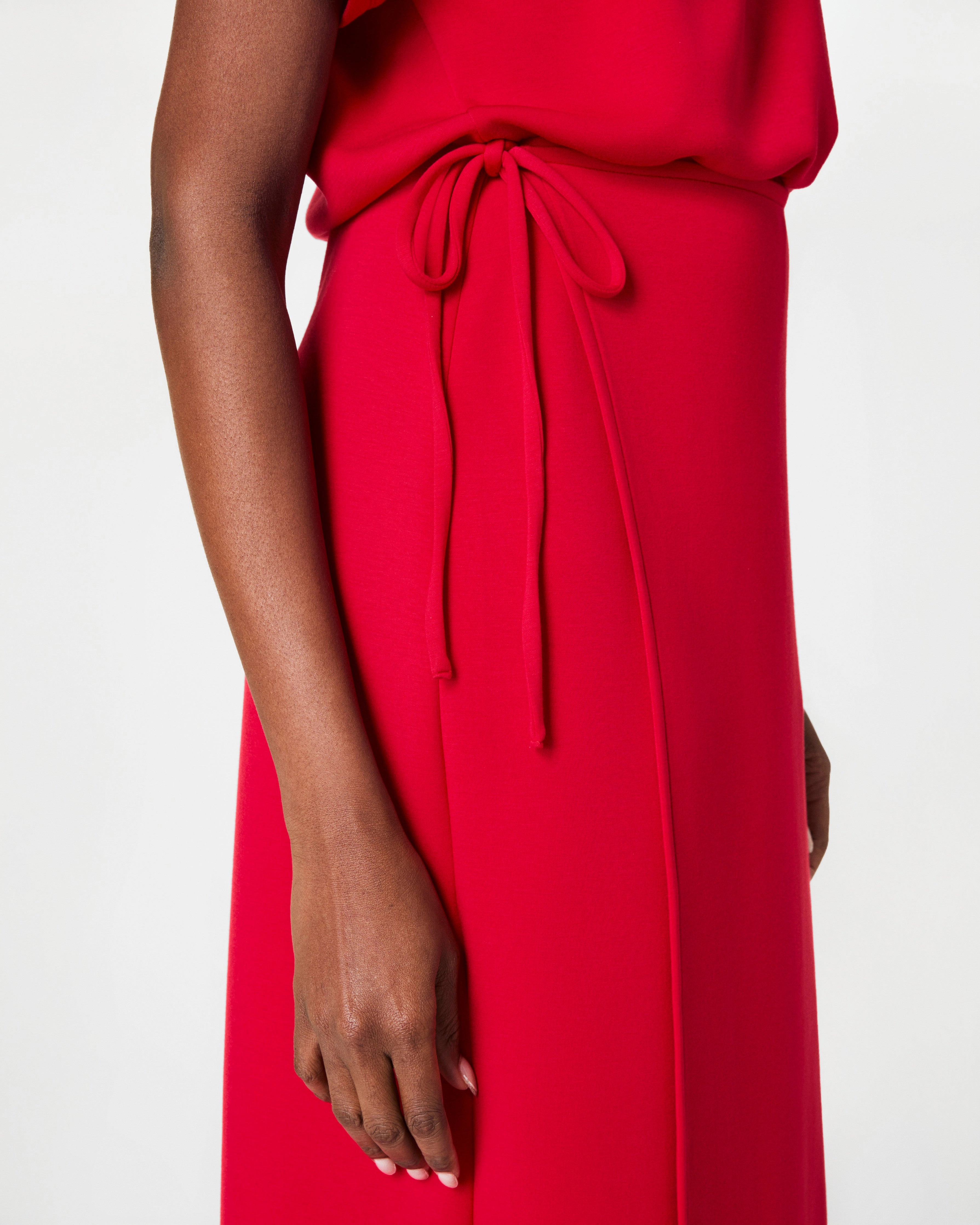SPANX® AirEssentials Midi Wrap Dress