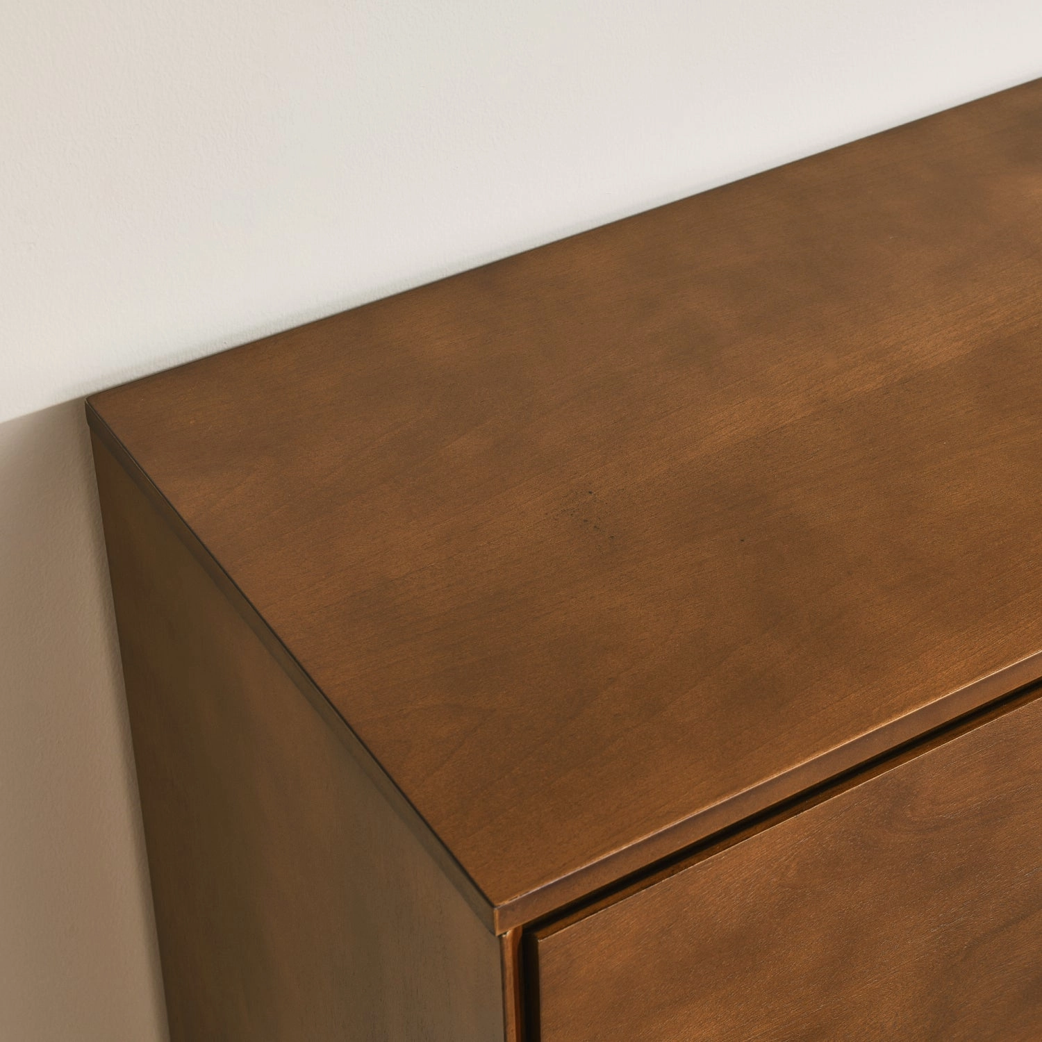Streamdale Walnut Sideboard Buffet Cabinet - Mid Century Modern