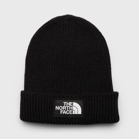 The North Face Kids' TNF Box Logo Cuffed Beanie / TNF Black