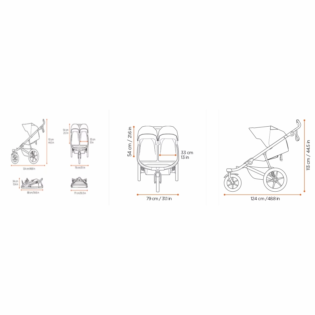 Thule Urban Glide 3 Double PRE ORDER MAY