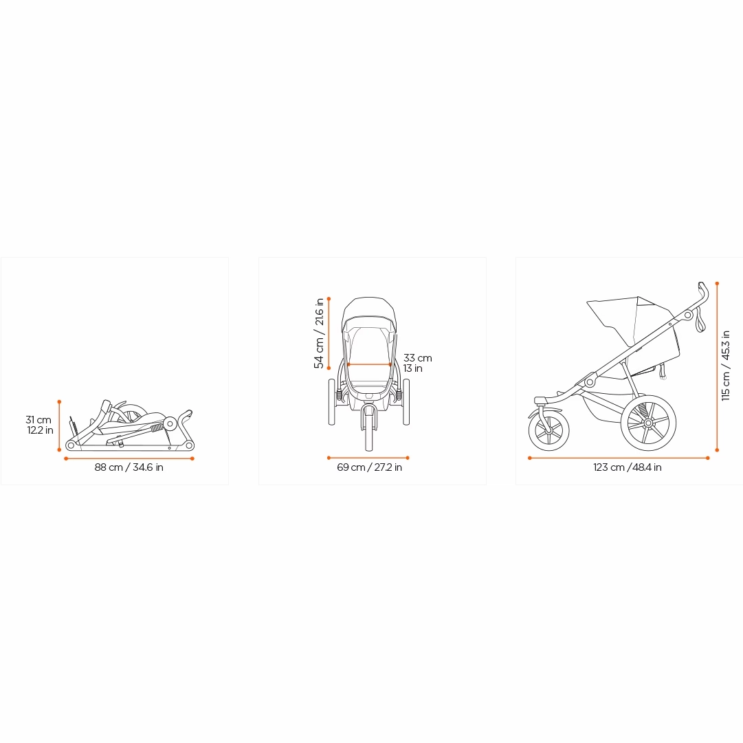 Thule Urban Glide 3 VARIOUS COLOURS - PRE ORDER MAY