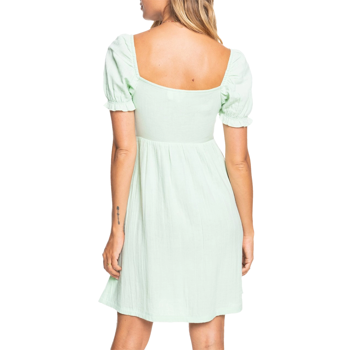 Women's Hello Mini Again Puff Sleeve Dress