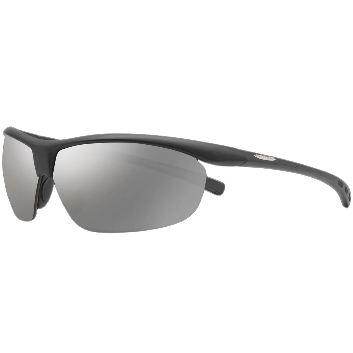 Zephyr - Matte Black/Silver Polarized Mirror